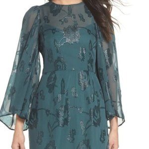 Cooper St. Green Ophelia Mini Dress Size 2 NWT